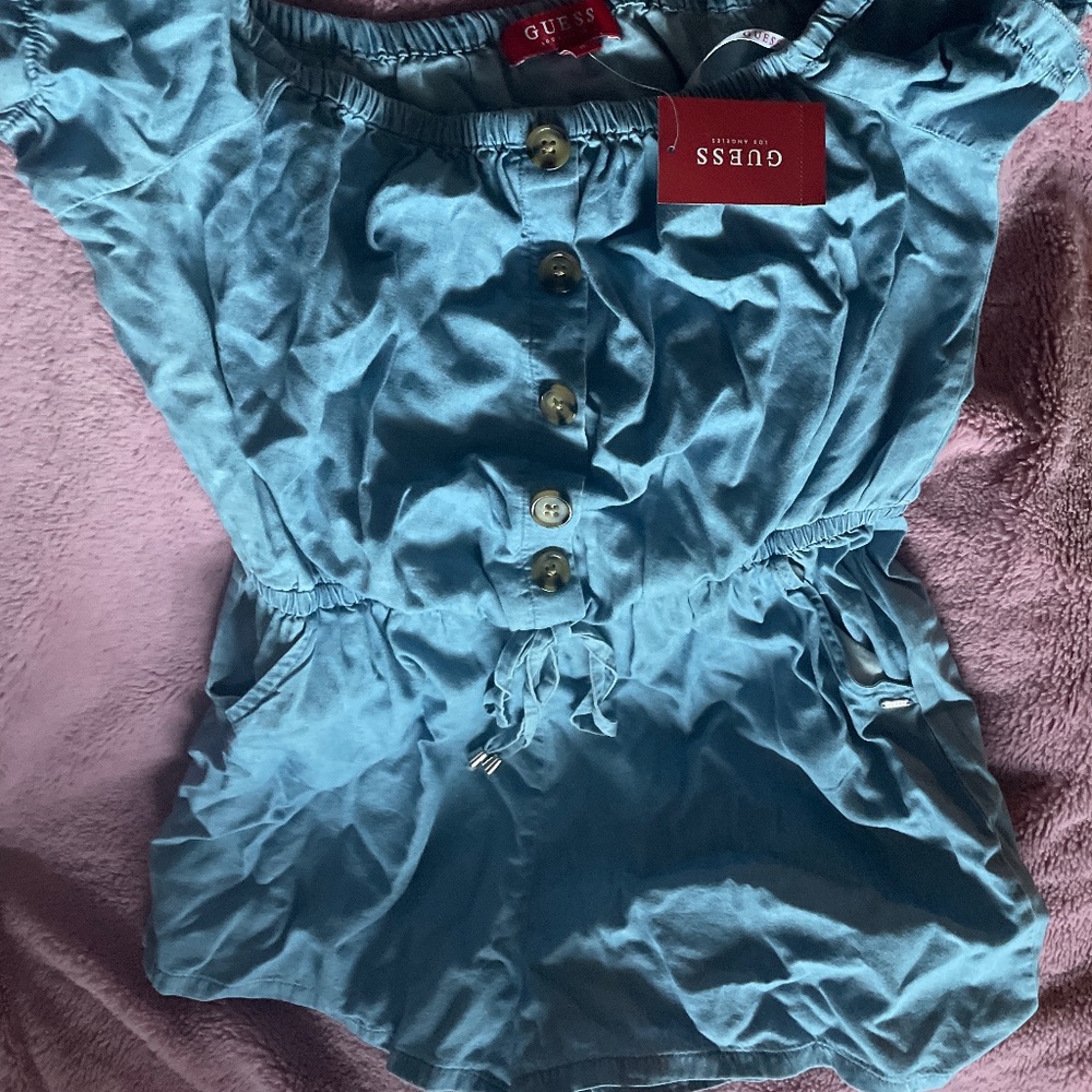 Guess Chambray Romper